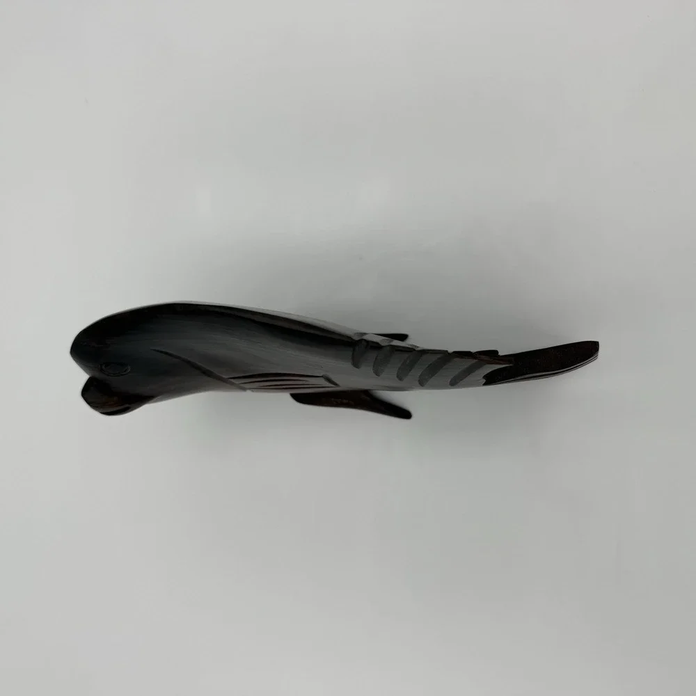 Vintage Wooden Fish Tropical‎ Hand Carved Beach Decor Carved Figurines